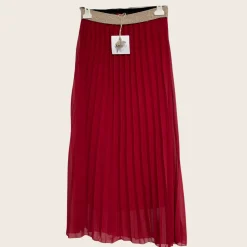 Store HippieChic Jupe Plissée Aurora Marine