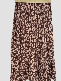 Flash Sale HippieChic Jupe Plissée Léopard