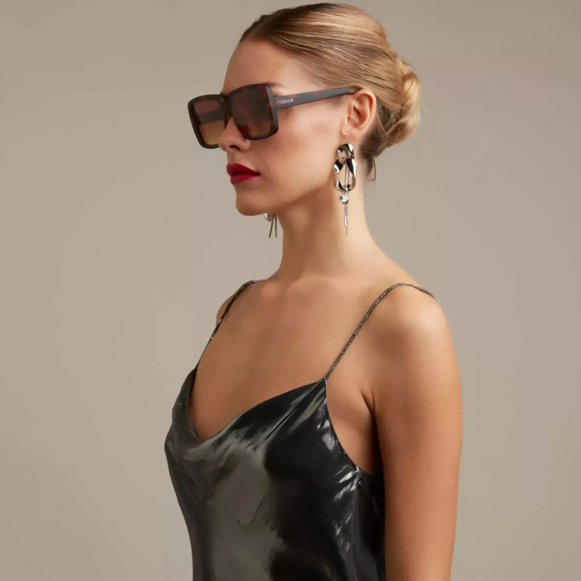 Cheap HippieChic Lunettes Alessia MarronMarbré