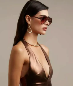 Cheap HippieChic Lunettes Alessio Marron