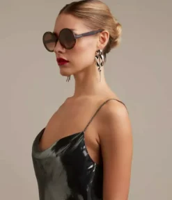 Cheap HippieChic Lunettes Monica Marron