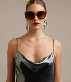 Cheap HippieChic Lunettes Monica Marron