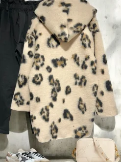 Cheap HippieChic Manteau à Capuche Léo en Laine