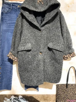 Cheap HippieChic Manteau Capuche Irène