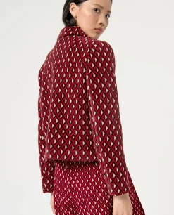 Cheap HippieChic Manteau Court en Jacquard