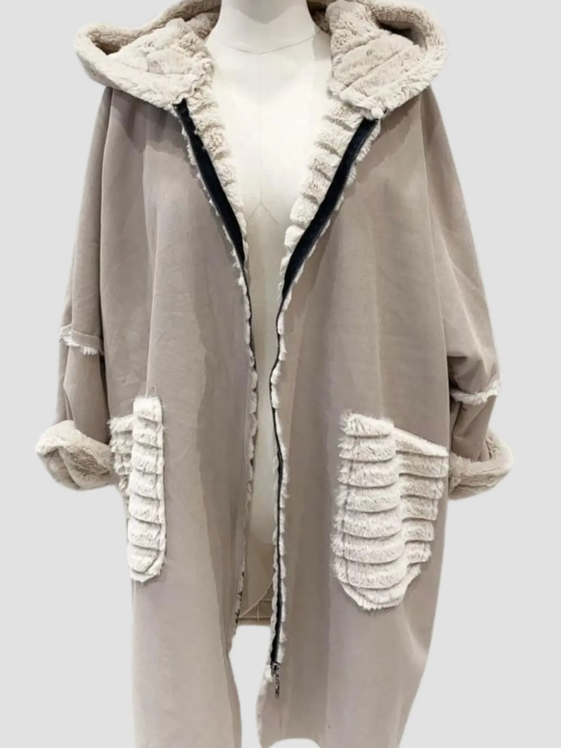 Clearance HippieChic Manteau Fourré du 44 au 50