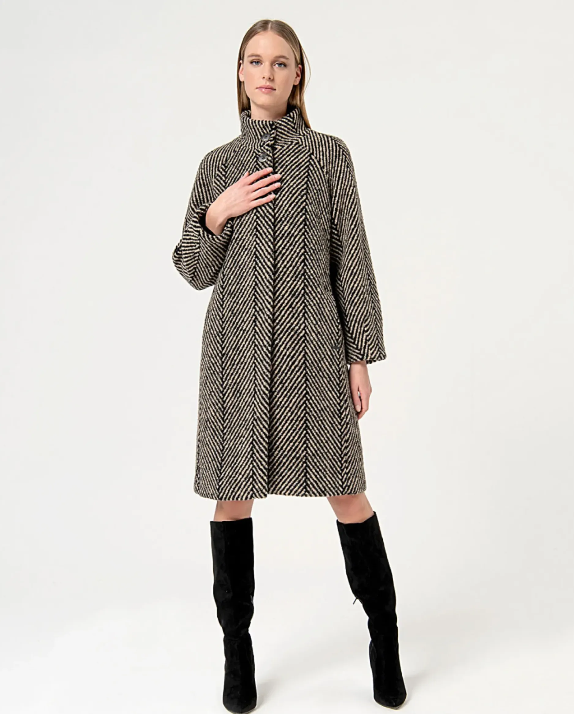 Flash Sale HippieChic Manteau Long Chevrons