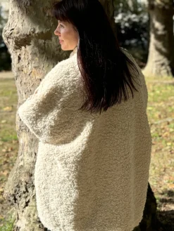 Best HippieChic Manteau Oversize Pilou