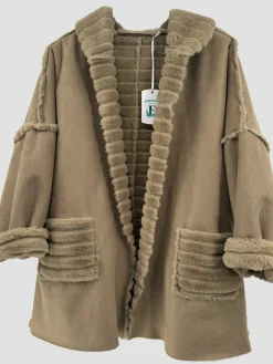 Sale HippieChic Manteau Réversible Fourrure