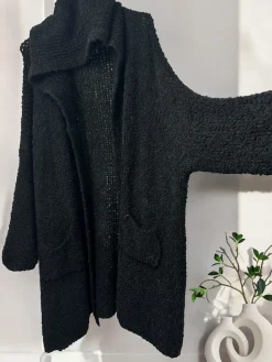 Store HippieChic Maxi Gilet Capuche Uni