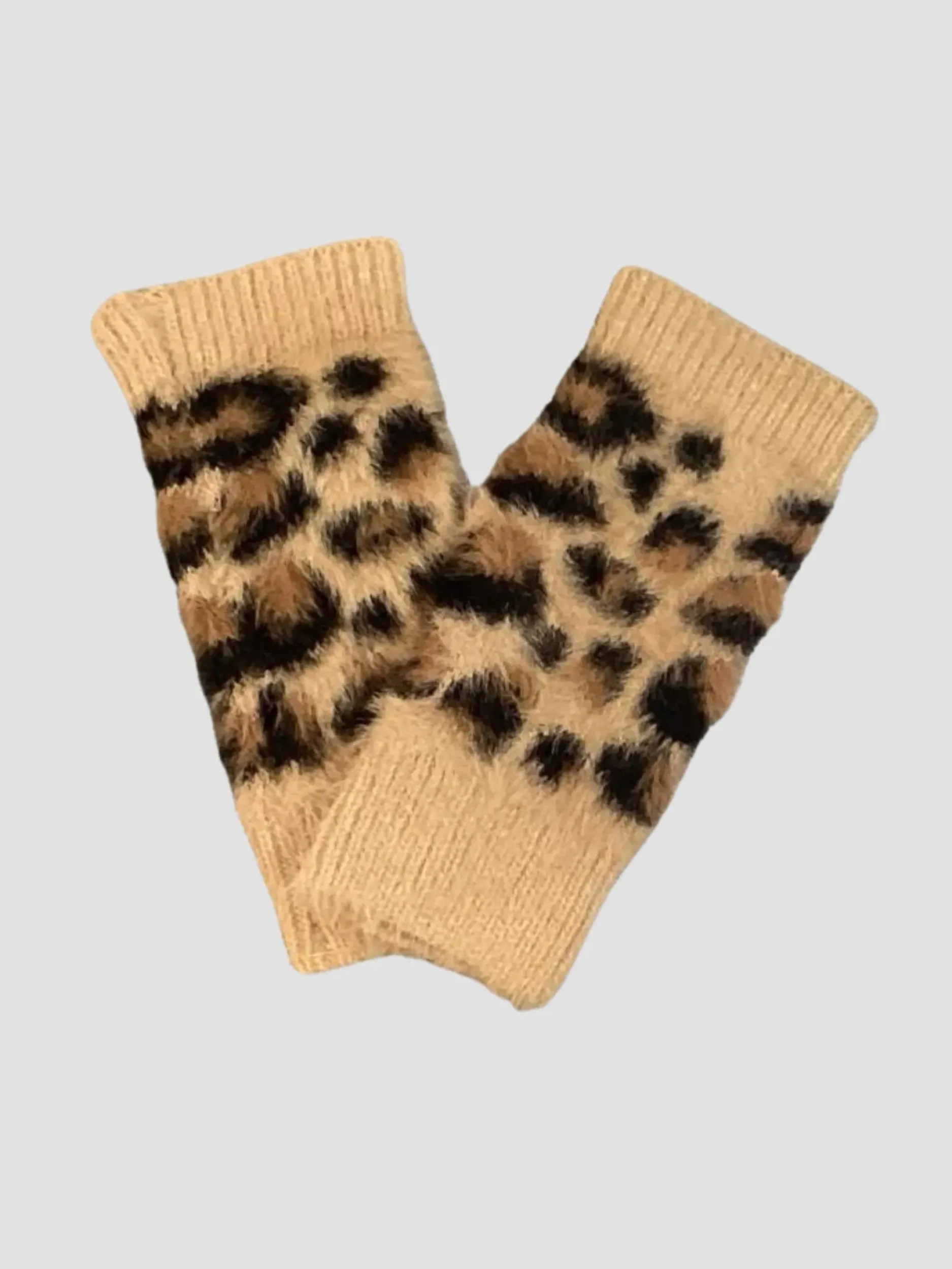 Cheap HippieChic Mitaines Chiné Léopard