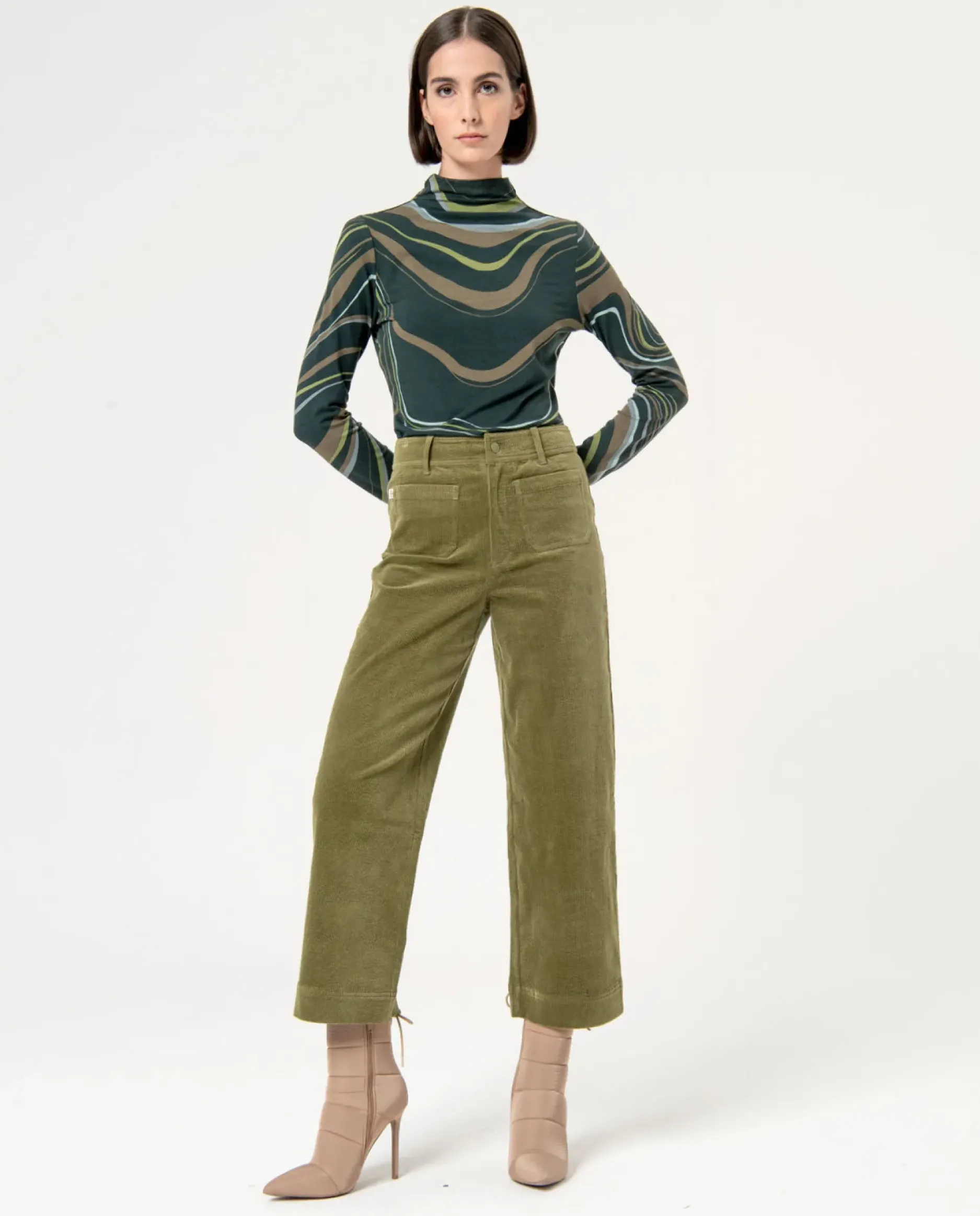 Discount HippieChic Pantalon Droit Nilda