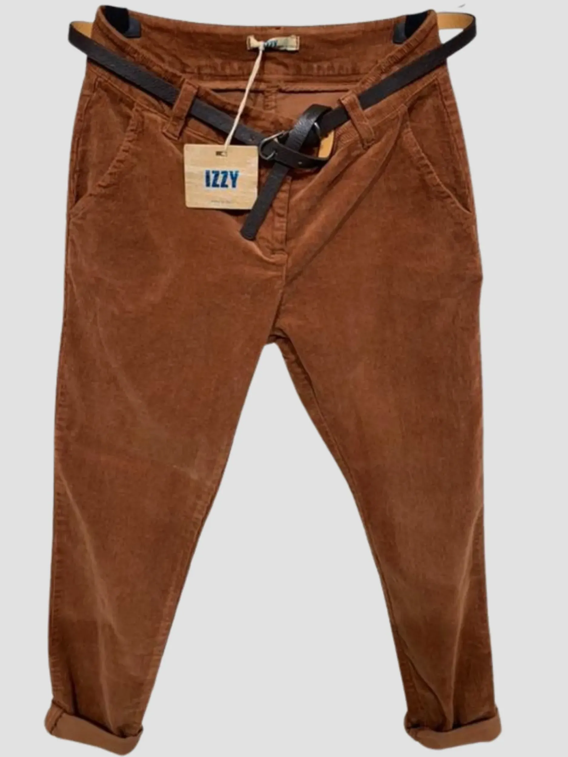 Clearance HippieChic Pantalon en Velours Achille Pistache