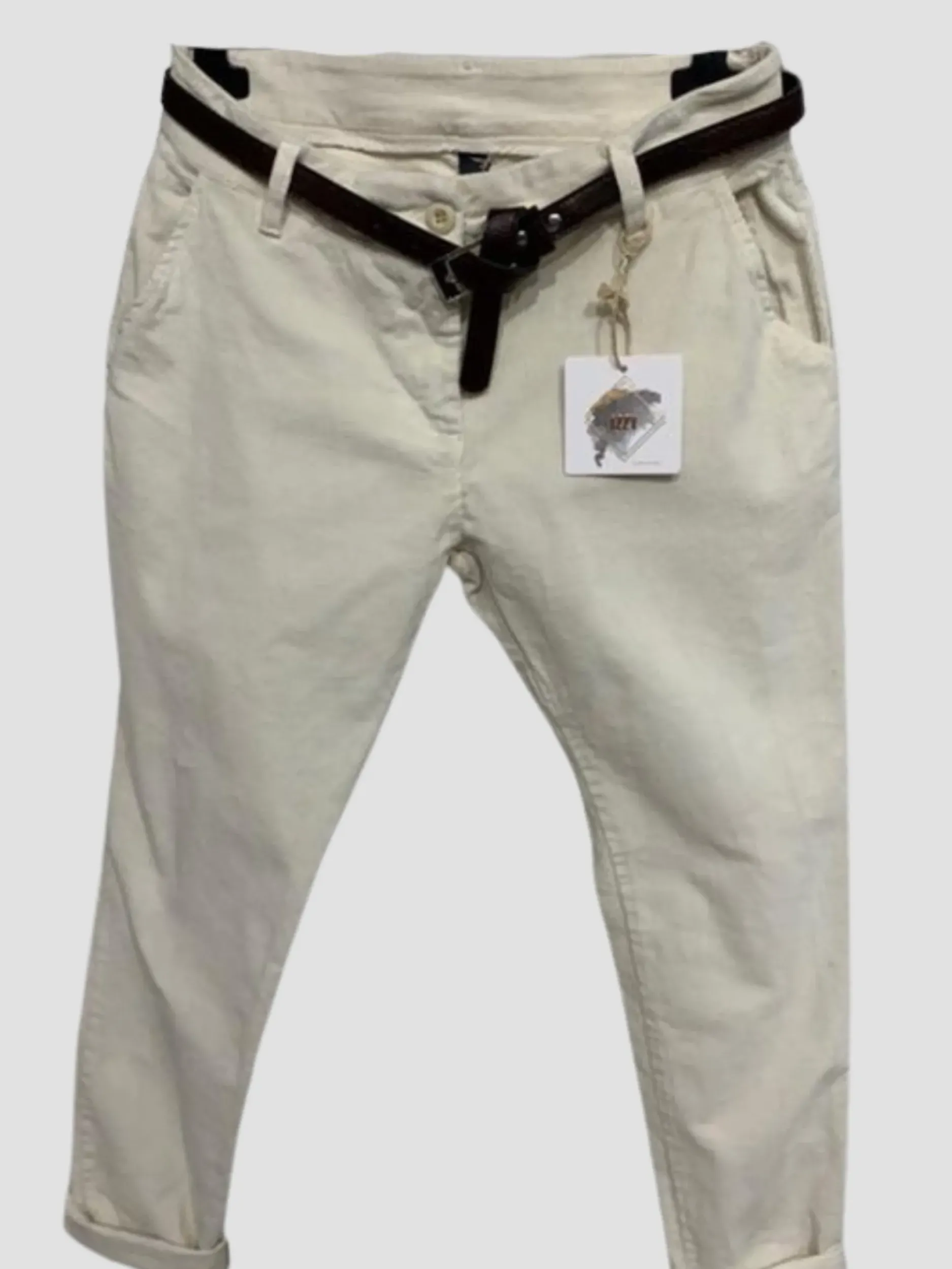 Clearance HippieChic Pantalon en Velours Achille Pistache