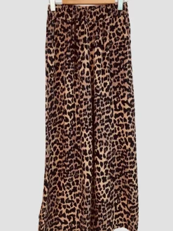 New HippieChic Pantalon Fluide Léopard