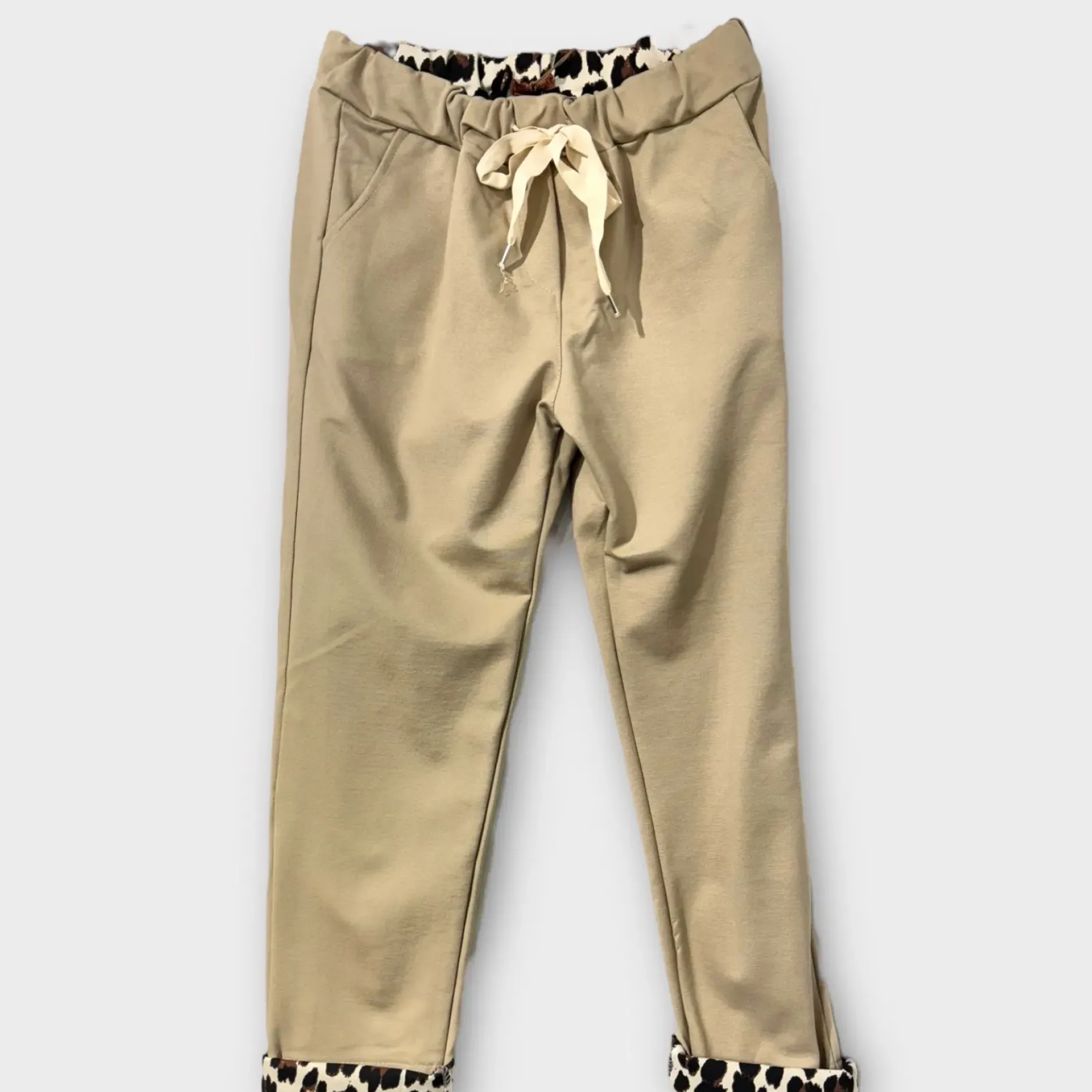 Sale HippieChic Pantalon Revers Léopard