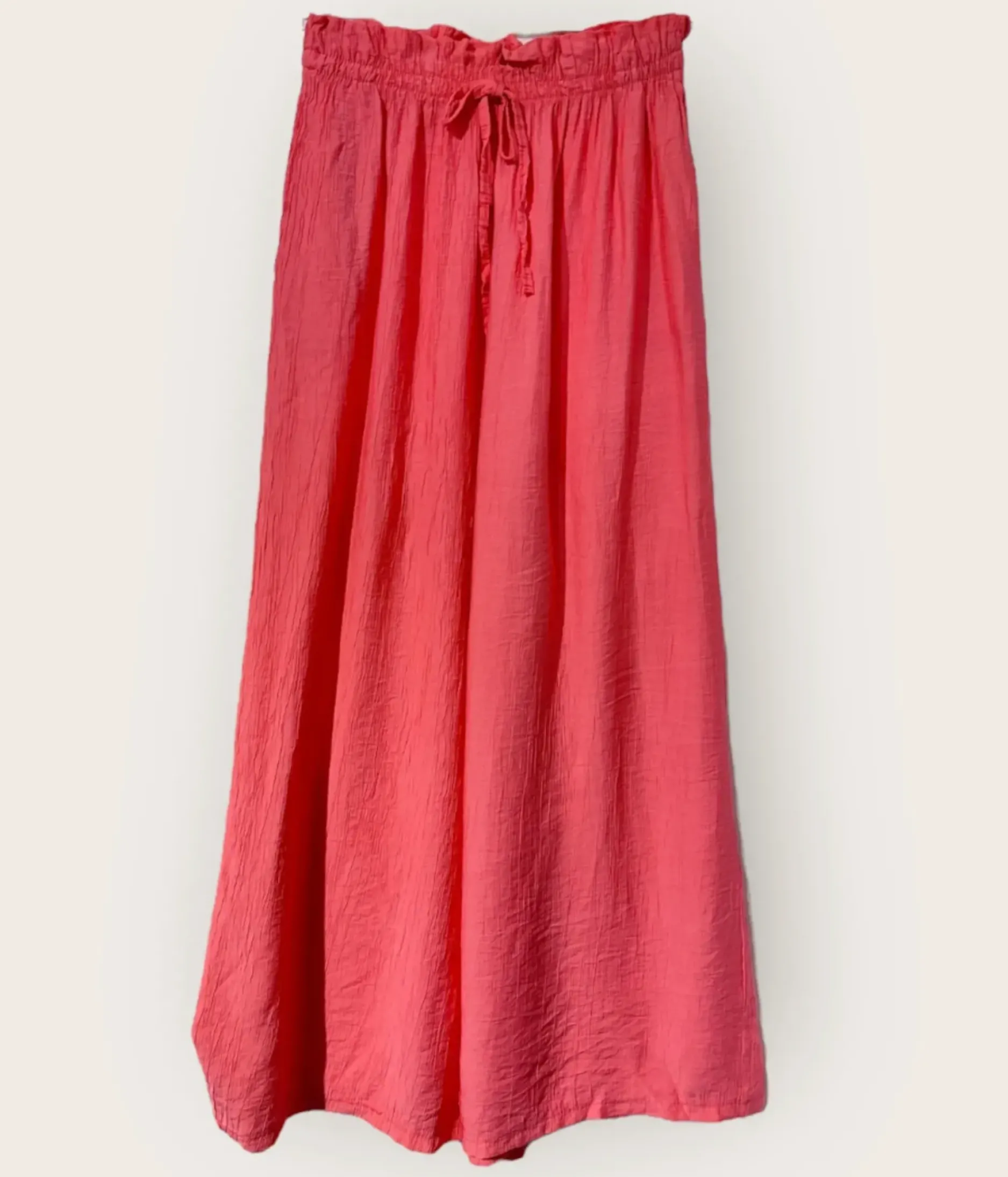 Store HippieChic Pantalon Évasé Crépon