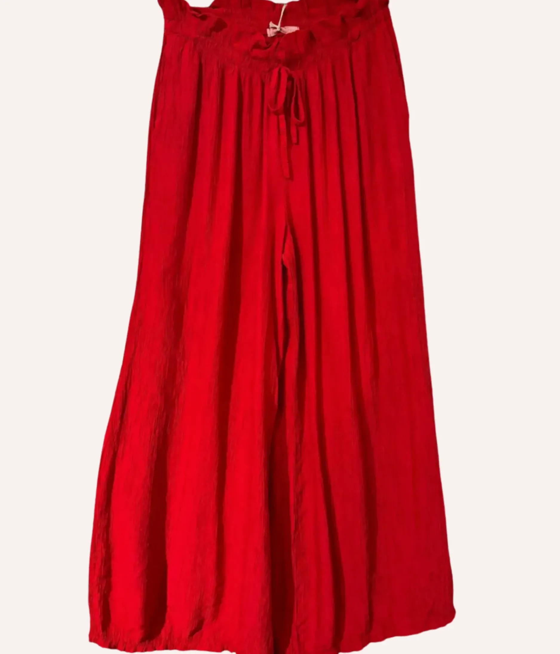 Store HippieChic Pantalon Évasé Crépon