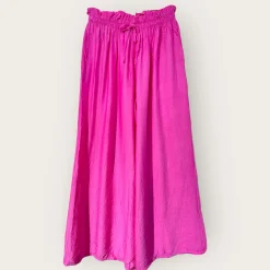 Store HippieChic Pantalon Évasé Crépon