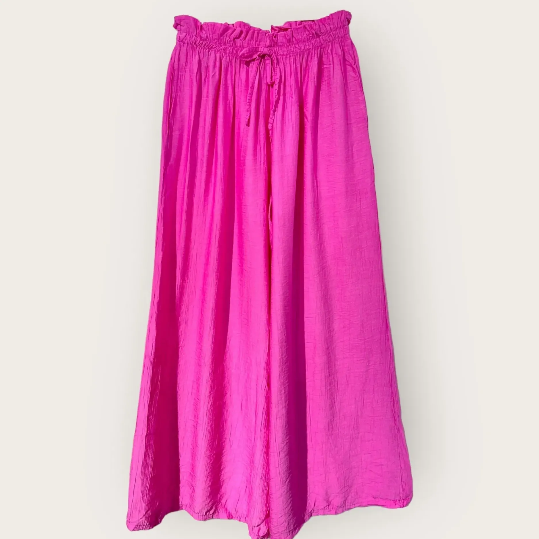 Store HippieChic Pantalon Évasé Crépon