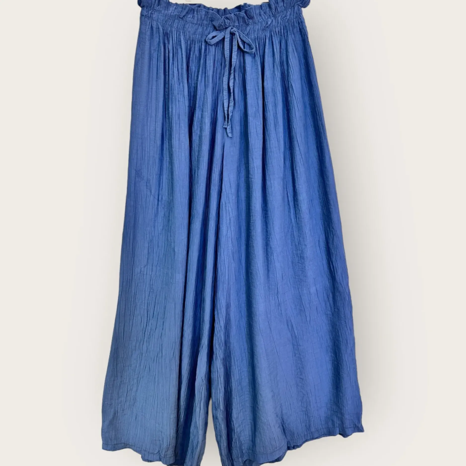 Store HippieChic Pantalon Évasé Crépon