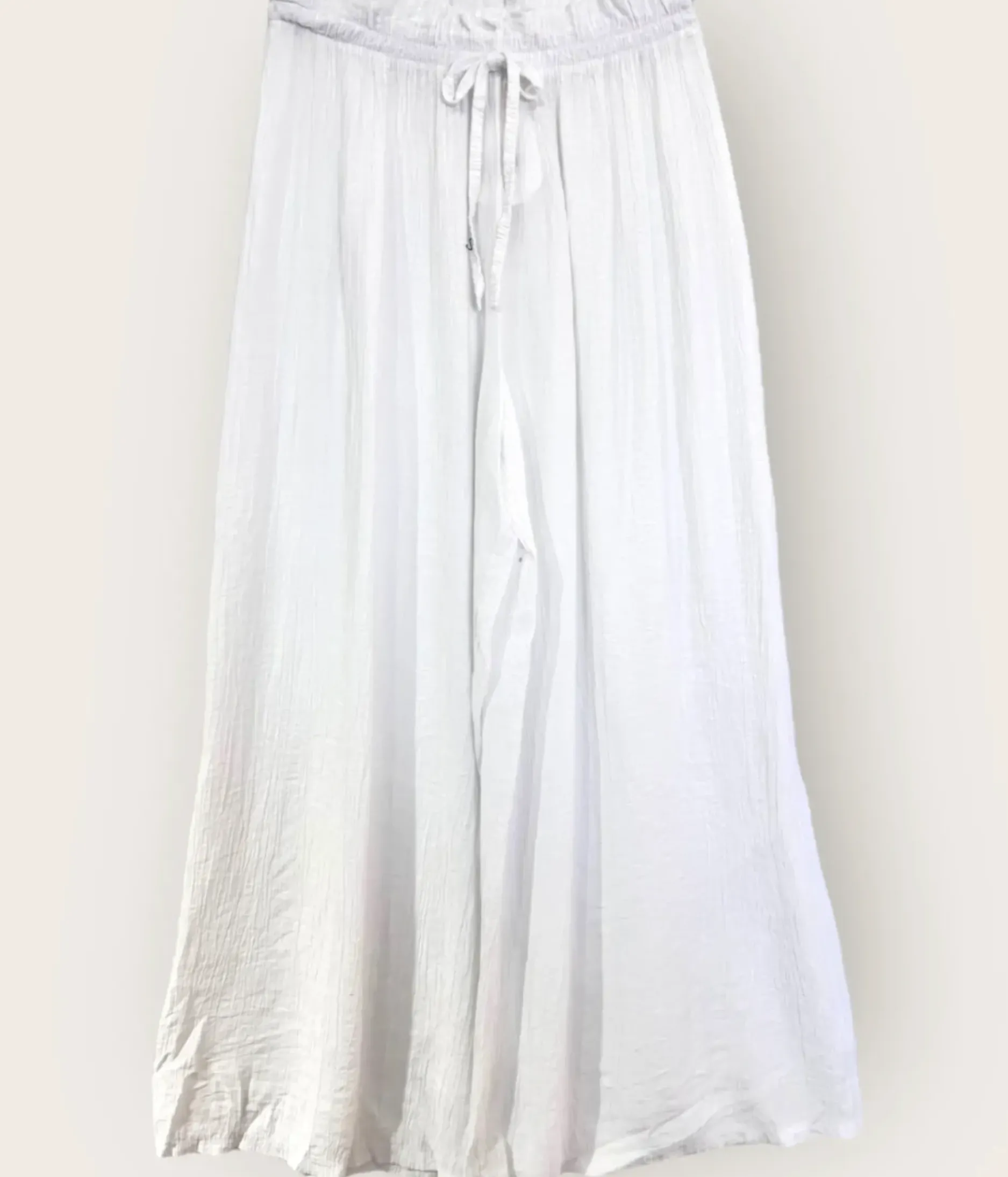 Store HippieChic Pantalon Évasé Crépon