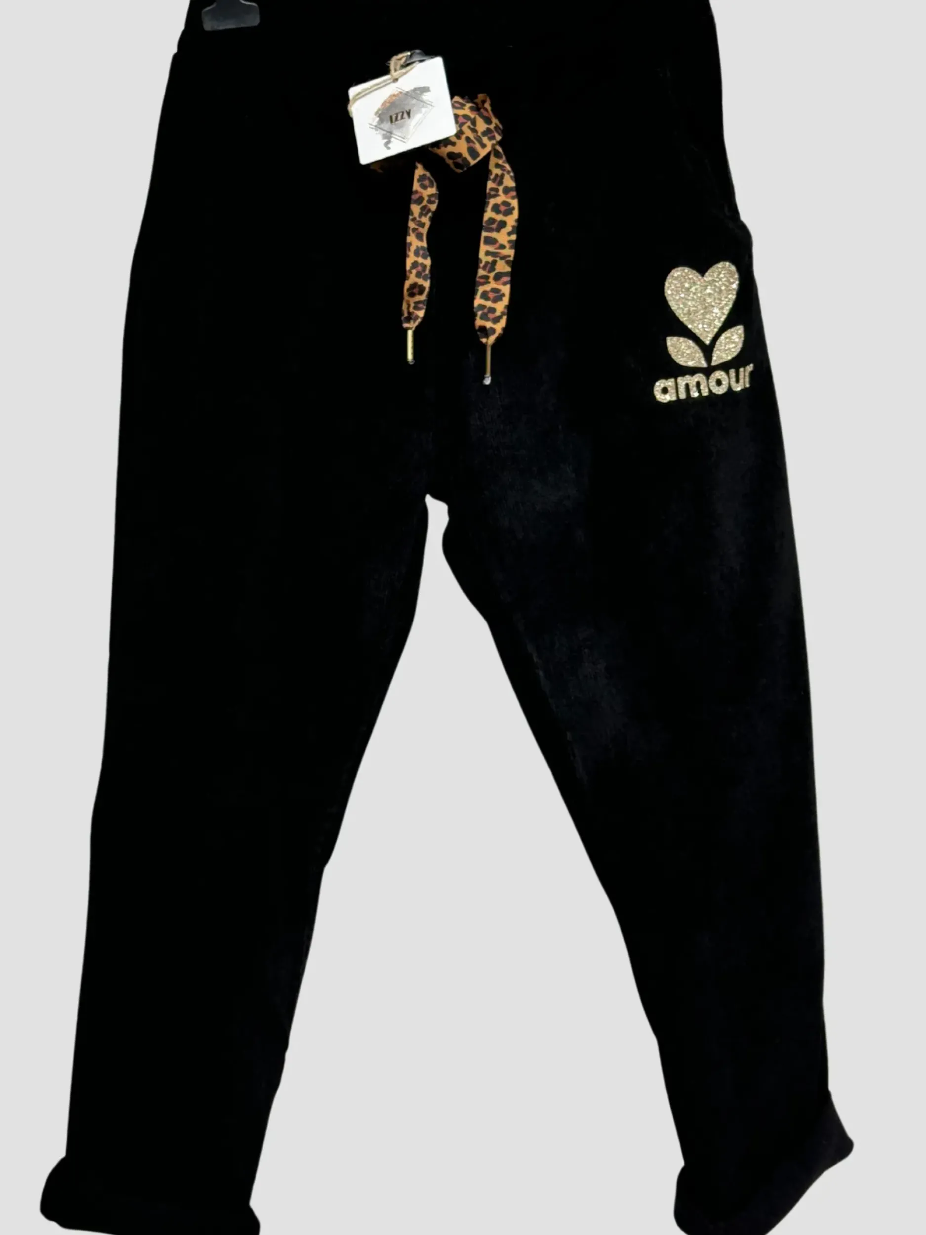 Fashion HippieChic Pantalon Velours Amour