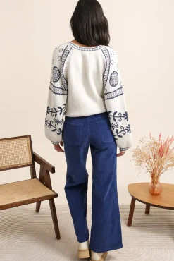 Clearance HippieChic Pantalon Velours Ania