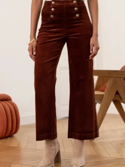 Shop HippieChic Pantalon Velours Victorine