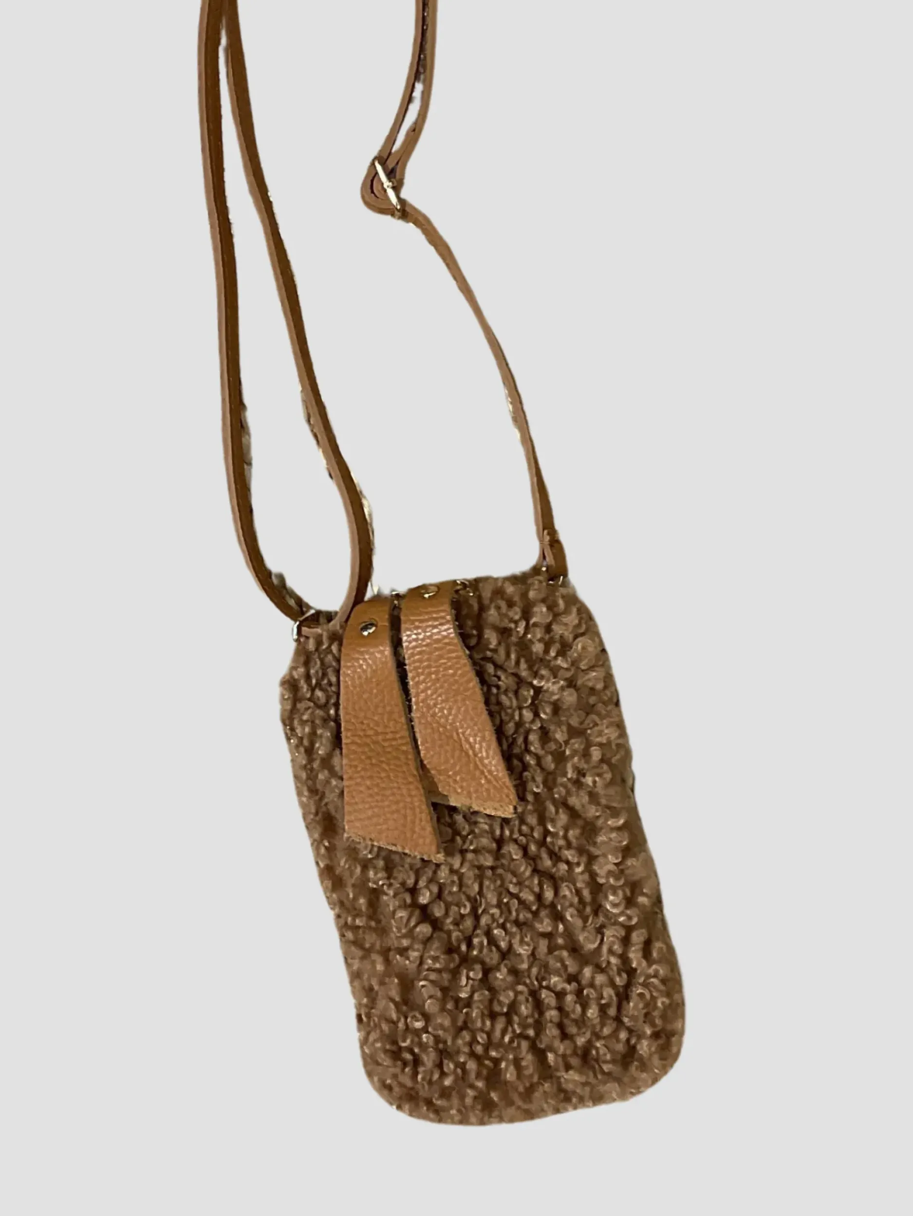 Cheap HippieChic Pochette Bouclette Double zip