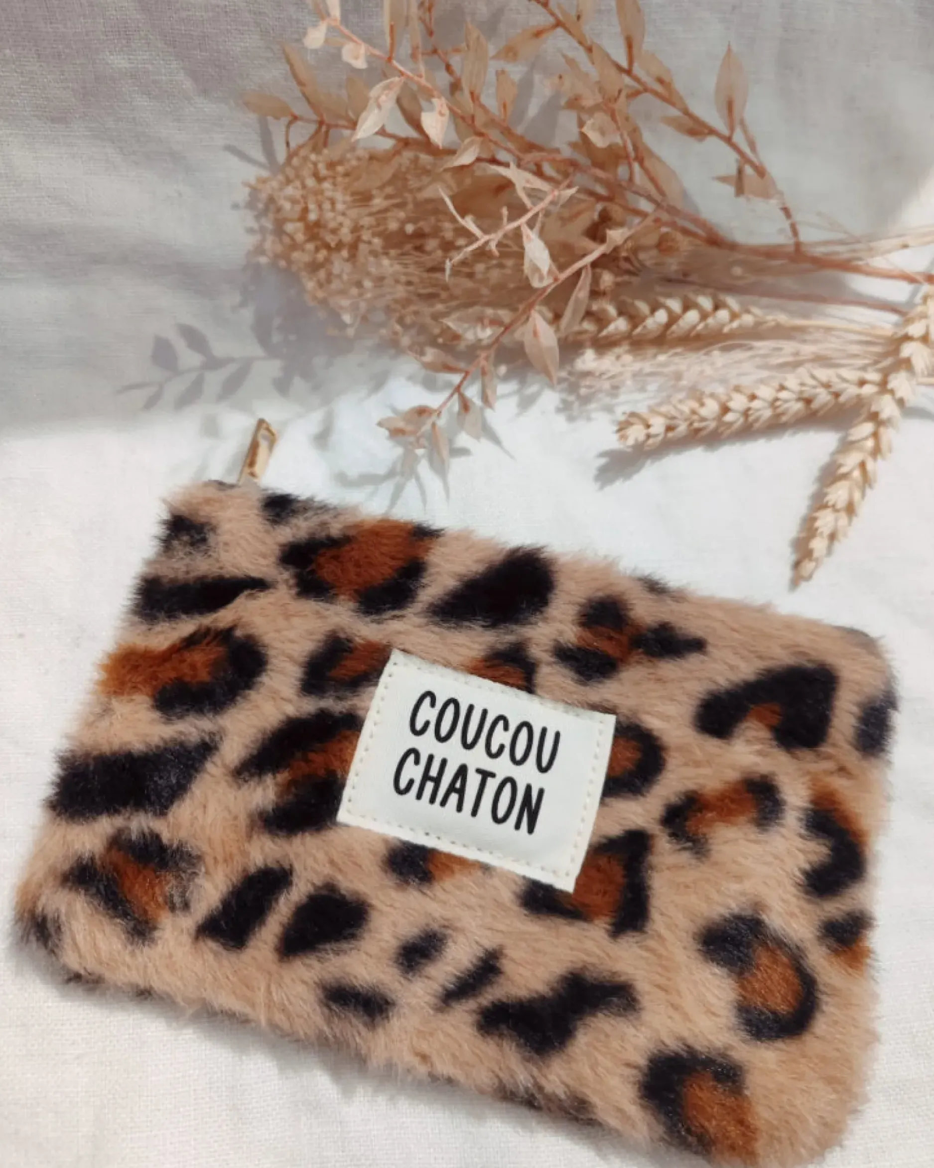 Sale HippieChic Pochette Messages Fourrure