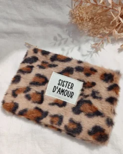 Sale HippieChic Pochette Messages Fourrure