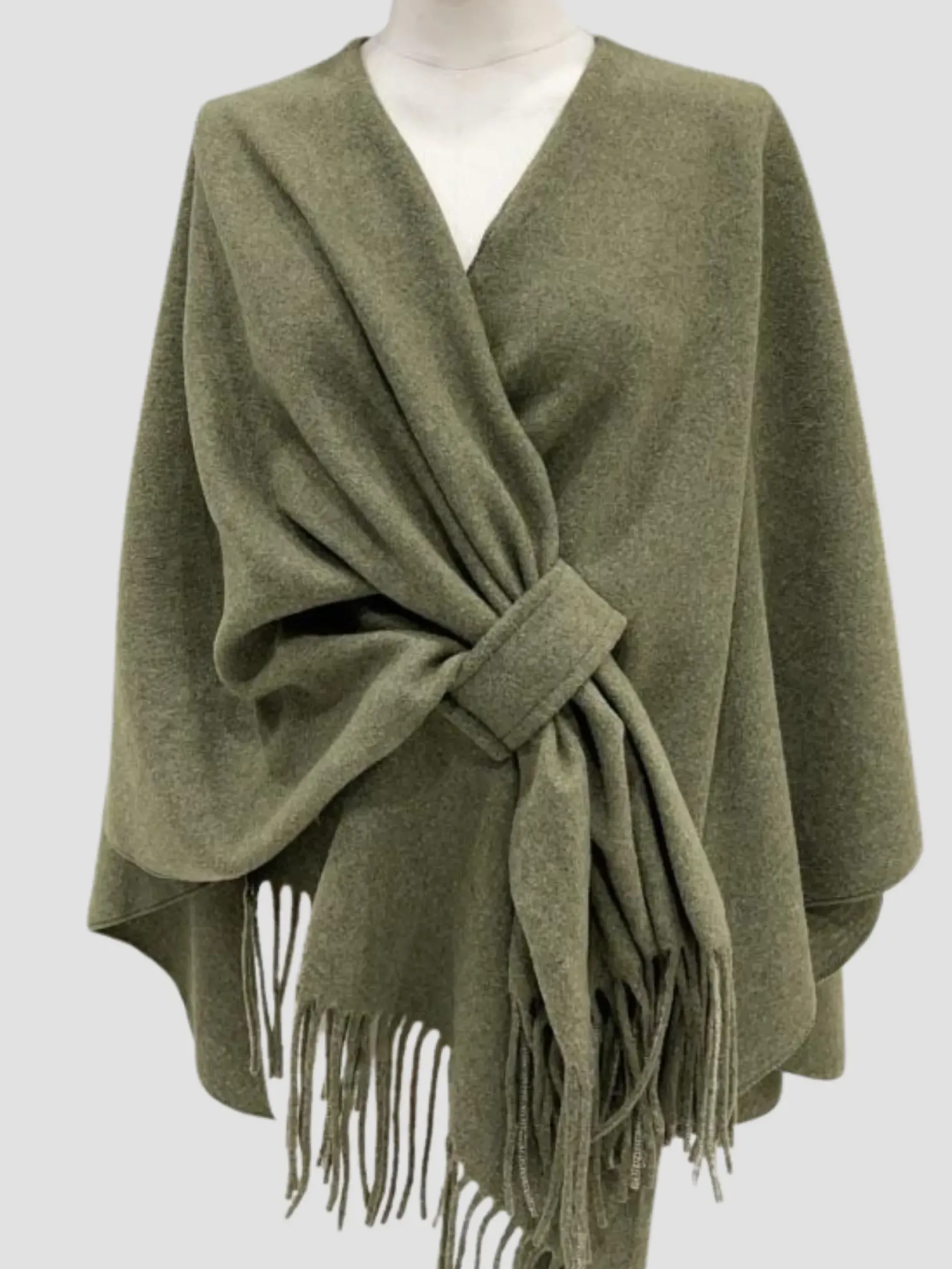Outlet HippieChic Poncho en Laine