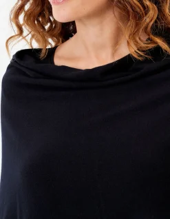 Hot HippieChic Poncho Layama / AFPY24 Black