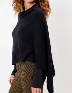 Hot HippieChic Poncho Layama / AFPY24 Black