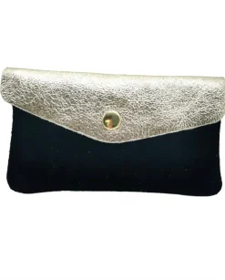 Cheap HippieChic Porte Monnaie Bimatière Noir