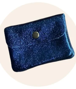 Online HippieChic Porte Monnaie Brillant Cuir Noir