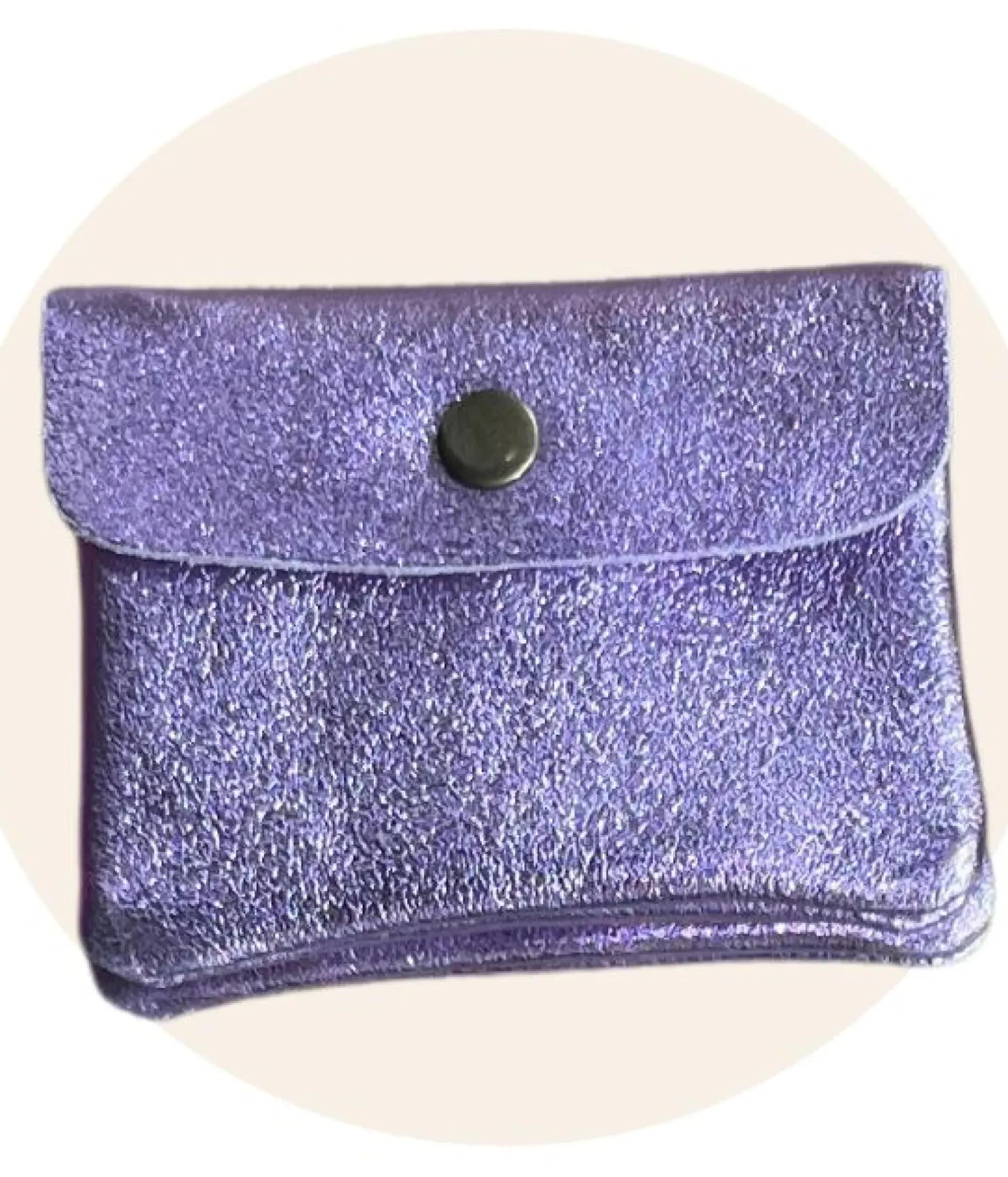 Online HippieChic Porte Monnaie Brillant Cuir Noir