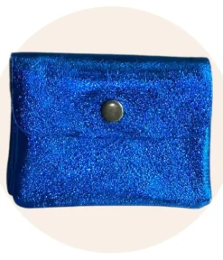 Online HippieChic Porte Monnaie Brillant Cuir Noir