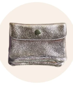 Online HippieChic Porte Monnaie Brillant Cuir Noir