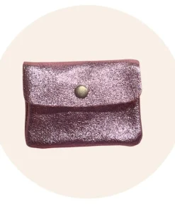 Online HippieChic Porte Monnaie Brillant Cuir Noir