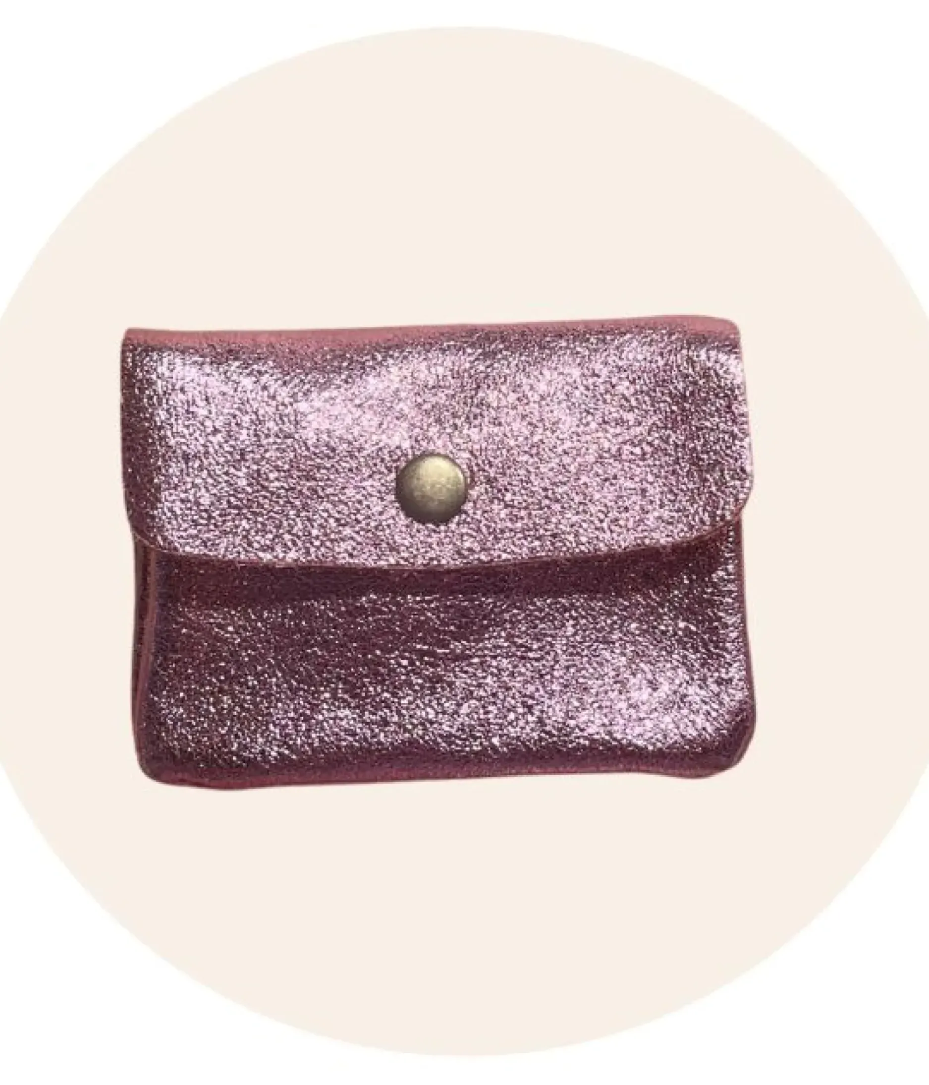 Online HippieChic Porte Monnaie Brillant Cuir Noir