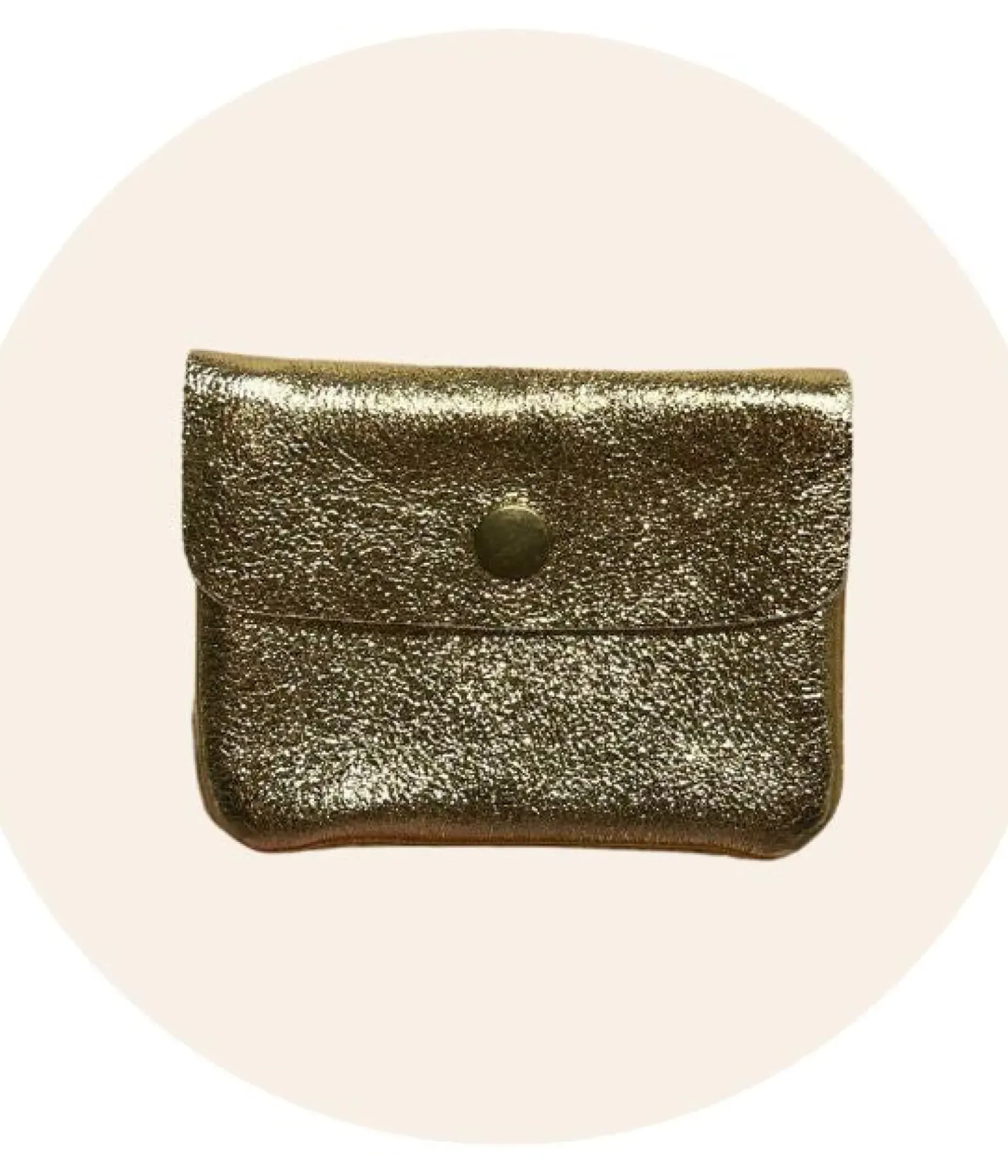 Online HippieChic Porte Monnaie Brillant Cuir Noir