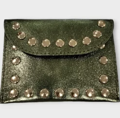 Sale HippieChic Porte Monnaie Rivet Noir