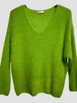 Fashion HippieChic Pull Alpaga Doudou Marine