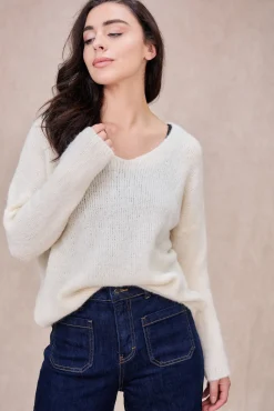 Shop HippieChic Pull Alpaga Floriane