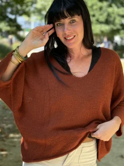Outlet HippieChic Pull Ample sans Couture