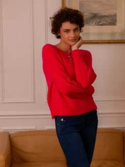 Clearance HippieChic Pull Boutonné Mora