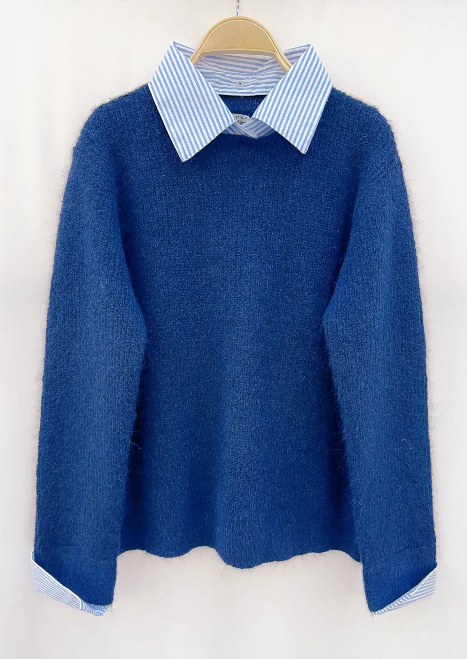 Store HippieChic Pull Chemise Rayé