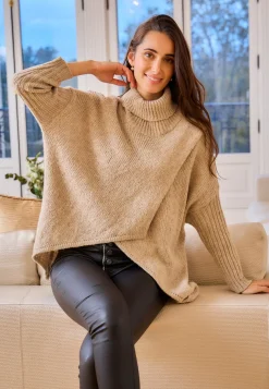 Outlet HippieChic Pull Col Roulé Meryem